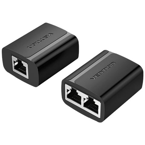IPTB0 adattatore per inversione del genere dei cavi RJ-45 2 x RJ-45 Nero - Foto 2