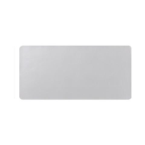 Tappetino Per Mouse 90x45 Cm In Pu: Comfort E Protezione Per La Tua Scrivania White + Silver E - Foto 2