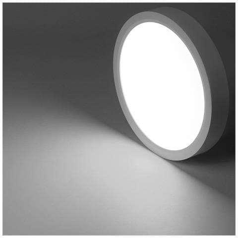 Plafoniera Led Ip44 Lampada Da Cucina Rotonda Ø23cm - Bagno Piatto Corridoio - Foto 7