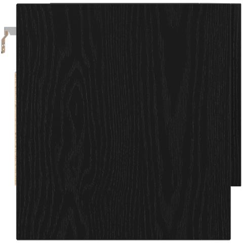 Armadio  Nero Rovere 70x32,5x35 cm in Legno Ingegnerizzato - Foto 9