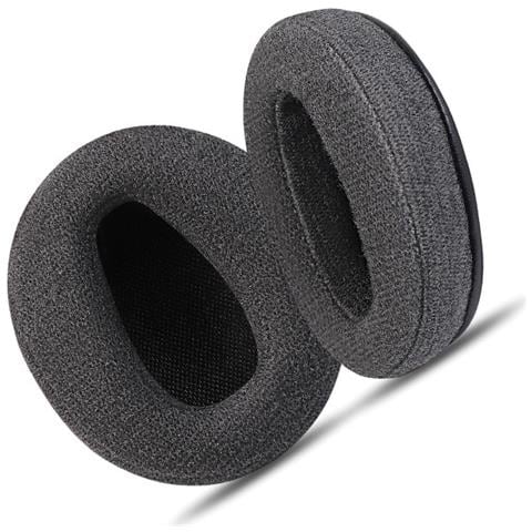 Cuscinetti Auricolari Di Ricambio In Tessuto Di Cotone Per Cuffie Sony Wh-ch710n - Grigio Scuro (2 Pezzi) - Foto 2
