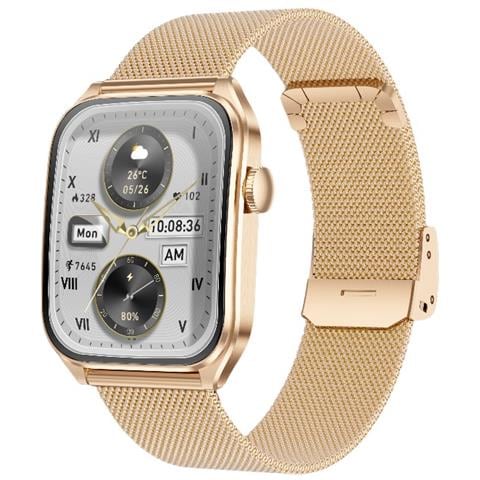 Smartwatch Multifunzionale Con Display Amoled, Chiamate Bluetooth E Monitoraggio Della Salute Pink - Foto 1