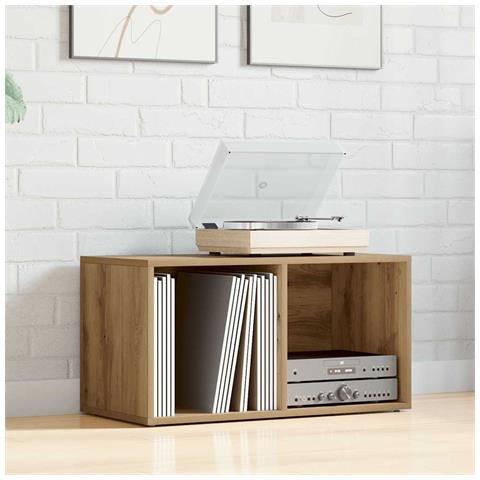 Scatola Portaoggetti Artigianale 69,5x34x36cm Legno Multistrato - Foto 2