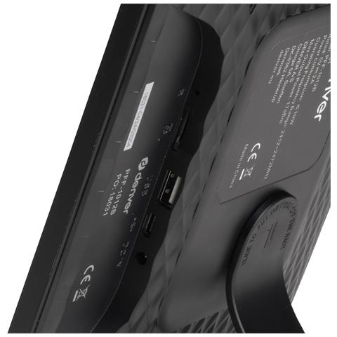 PFF-1012 cornice per foto digitali Nero 25,6 cm (10.1") Touch screen Wi-Fi - Foto 7