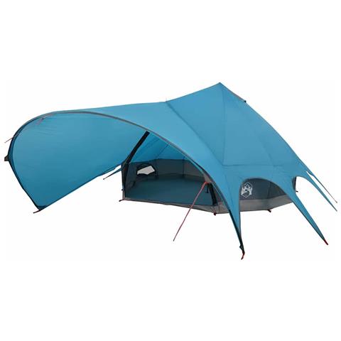 Tenda Teepee con tetto Blu e Grigio 600 x 600 x 347 cm - Foto 1
