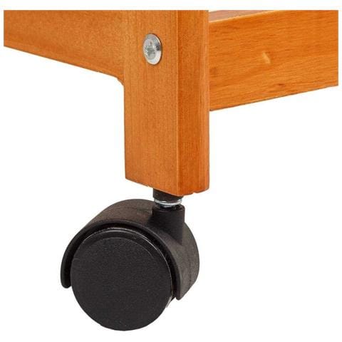 Carrello Da Cucina In Legno Marrone 47x37x76h - Foto 5