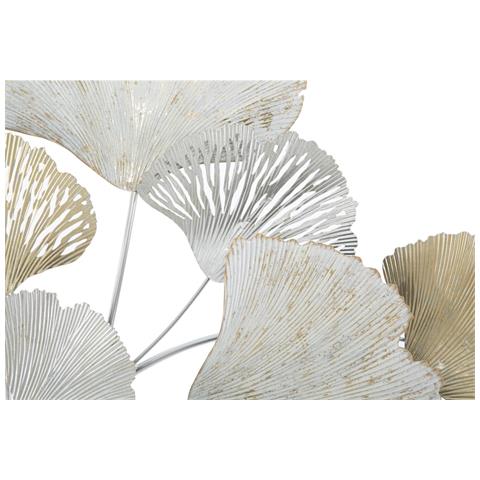 Decorazione In Metallo 3d Foglia 14-multicolore-metallo-85,5x10x113 Cm - Foto 2