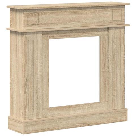 Cornice per camino Rovere Sonoma 102 x 26 x 100 cm - Foto 1
