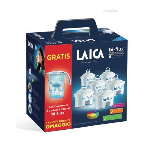 Kit Caraffa Filtrante 1,2 Lt + 6 Filtri di Ricambio Bi-Flux - Foto 7