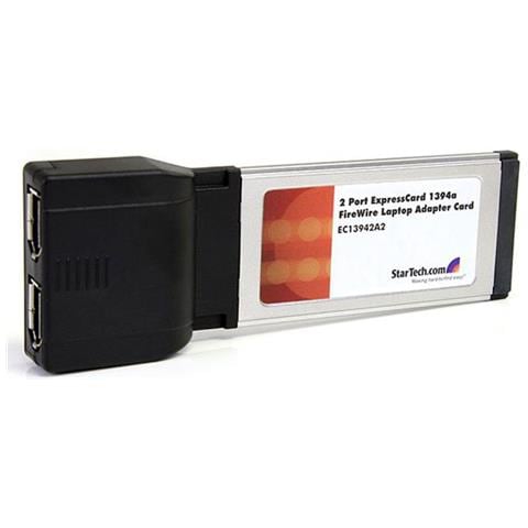 Adattatore scheda per laptop ExpressCard 1394a a 2 porte - Foto 1