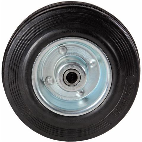 Ruota Ruote in Gomma Sciolta Ø 80 mm Portata 60 Kg Ø asse 12mm - Foto 1