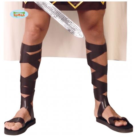 Sandali A Fasce Da Gladiatore - Antico Romano - Per Adulto - Foto 1