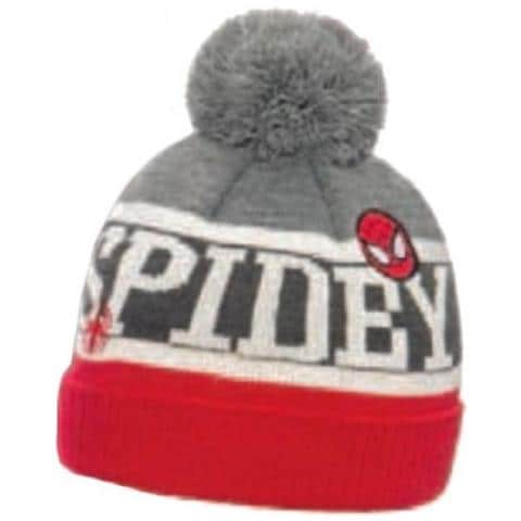 Berretto Bambino Spider Man Unica Rosso Grigio - Foto 2
