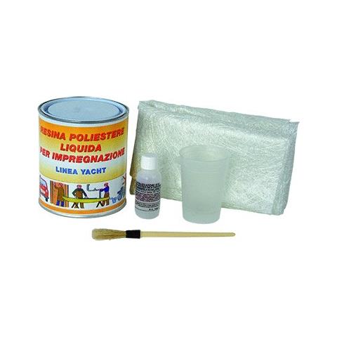 Kit Riparazione Fibroresina - Ml 750 - Foto 1