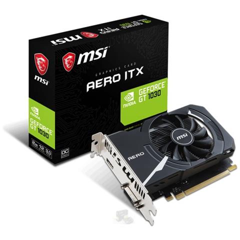 GeForce Geforce GT 1030 aero ITX 2 GB 1 x DVI-D / 1 x HDMI - Foto 1
