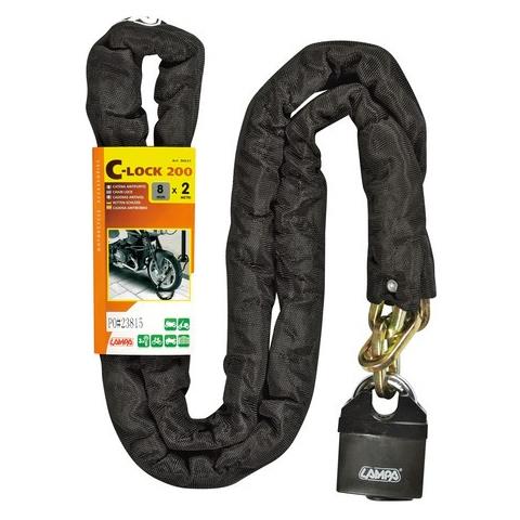 Catena Antifurto 8mm X 2m Con Lucchetto - Foto 9