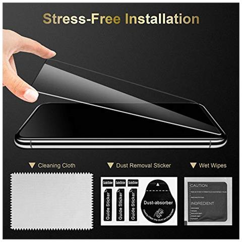 Pellicola Di Armatura Compatibile Con Xiaomi Mi 8 In Elevata Trasparenza - Vetro Temperato (tempered) Di Protezione Del Display In Durezza 9h Con 3d Touch - Foto 2