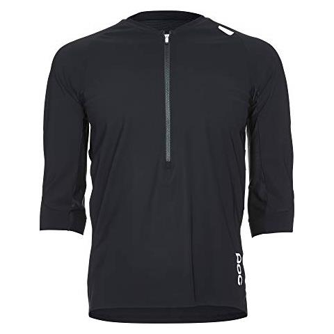 Resistenza Enduro 3/4 Jersey Maglietta Unisex Adultounisex Adultomaglietta52735nero (uranio Nero) M - Foto 1