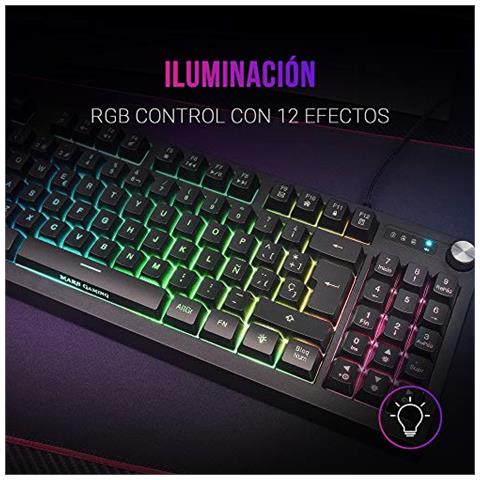 Mkrevopt, Tastiera Gaming Tkl + Pad Numerico, Rgb Control, Layout Pt - Foto 3