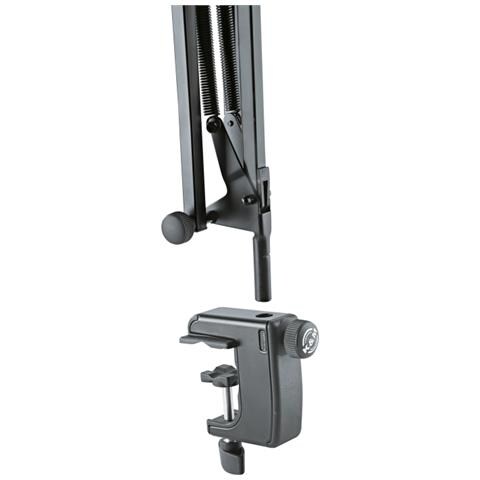 K&M 23840 Braccio da Tavolo per Microfono Nero - Foto 3