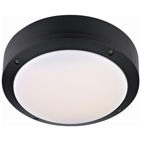 Plafoniera Da Esterno A Led Nera Ip44 - Foto 1