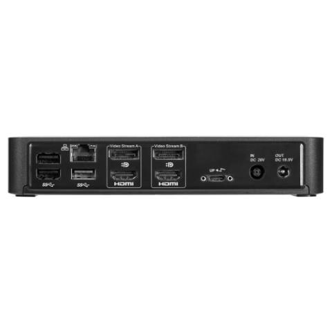 Universal USB-C DV4K Docking Station per Notebook 5x USB 3.2 / 2x DisplayPort / HDMI Nero + Power Delivery 100W - Foto 2
