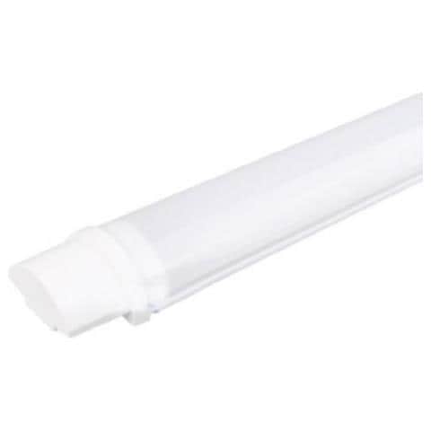 Tubo Led Prismatico Plafoniera Raccordabile 36w 120cm Ip65 - Luce Fredda 6000k - Foto 1