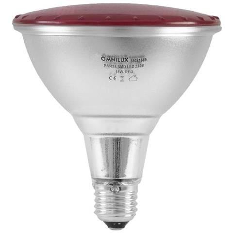 Par-38 230v Smd 15w E-27 Led Red - Foto 1