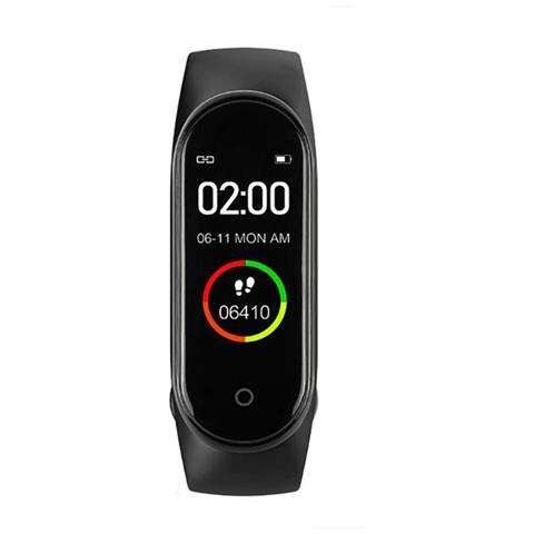 Activity Tracker SmartBand M5 Resistente all’Acqua IP67 Display Touch Bluetooth per Fitness con Cardiofrequenzimetro e Contapassi Nero - Europa - Foto 2