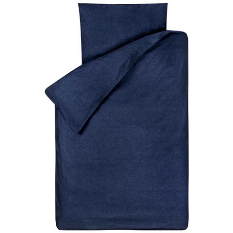 Biancheria Da Letto Bo Uni Jeans Blu 135 X 200 - Foto 1