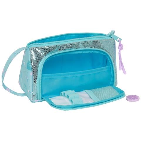 Astuccio Scuola Hello Spring Azzurro 20 X 11 X 8.5 Cm - Foto 2