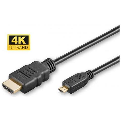 Hdm19194.5v2.0d Cavo Hdmi 4,5 M Hdmi Tipo A (standard) Hdmi Tipo D (micro) Nero - Foto 1