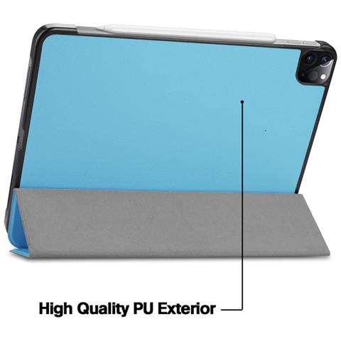 Eco-leather Case Samsung Tab S9 11'' X710 / X716b / X718u (2023) Sky Blue - Foto 2