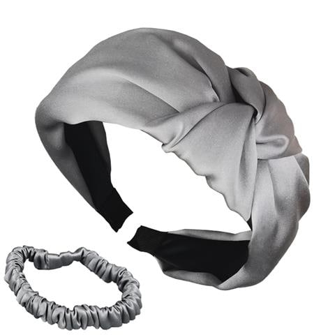 Delicat & Doux Set Fascia Per Capelli E Scrunchie S In Seta - Foto 1