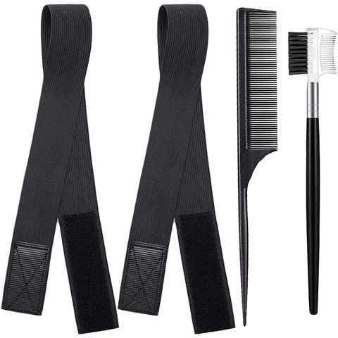 Elastici In 4 Pezzi Per Bordi Di Parrucche Black - Foto 1