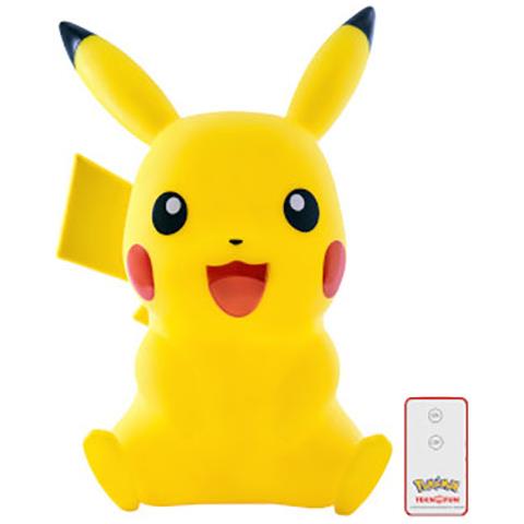 40cm Seduto Happy Pikachu Luce Notturna Senza Fili Portatile, Giallo - Foto 2