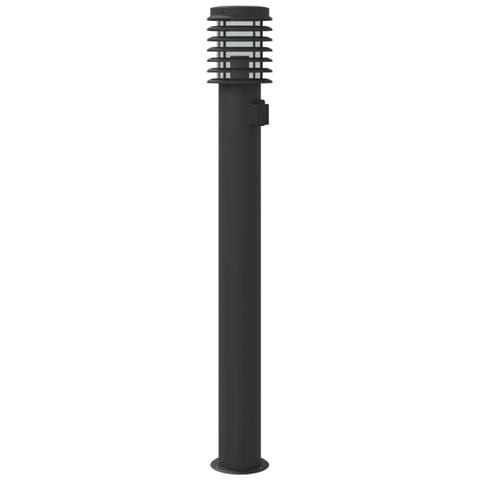 Lampade Terra per Esterni con Presa 3pz Nere 110cm Acciaio Inox - Foto 7