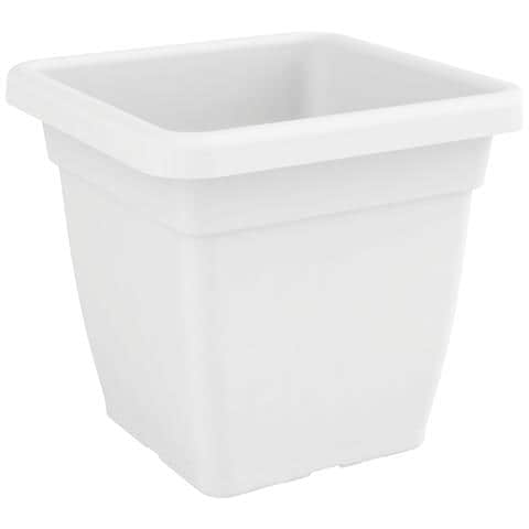 Vaso Mega Quadrato Cm 38x38x34 Con Sottovaso Cm 34x34x5 - Foto 1