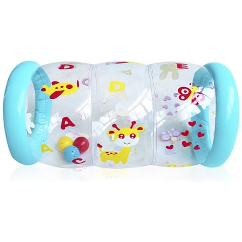 Rullo Gonfiabile Per Bambini 45x22x22 Cm. Colore Blu - Foto 1