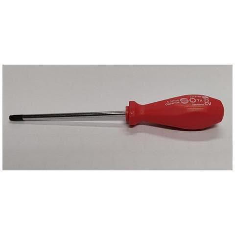 Giravite ""torx"" Tx25 Per Viti Con Testa A Stella - Manico Rosso - Foto 1