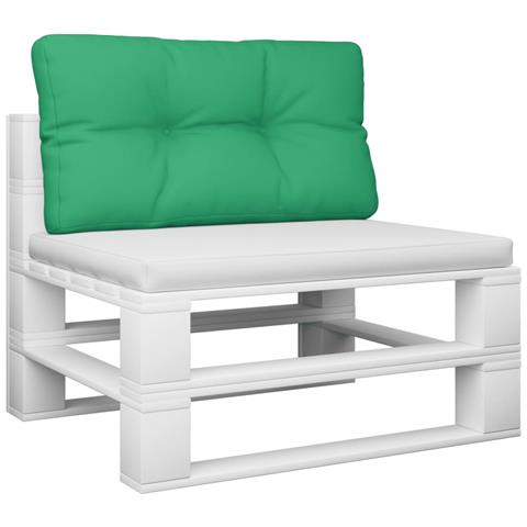 Cuscino Per Pallet Verde 80x40x12 Cm In Tessuto - Foto 3