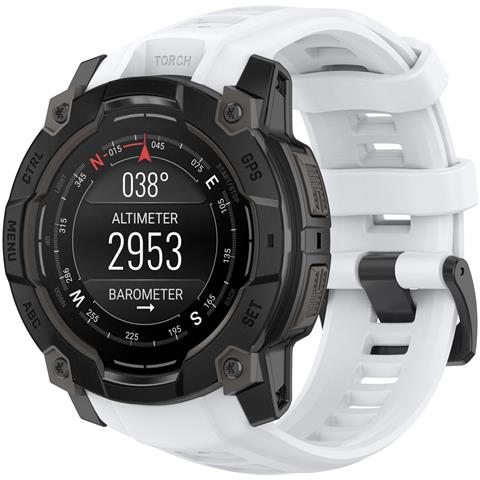 Cinturino Premium In Silicone Per Garmin Instinct 3 Serie 45mm - Foto 2
