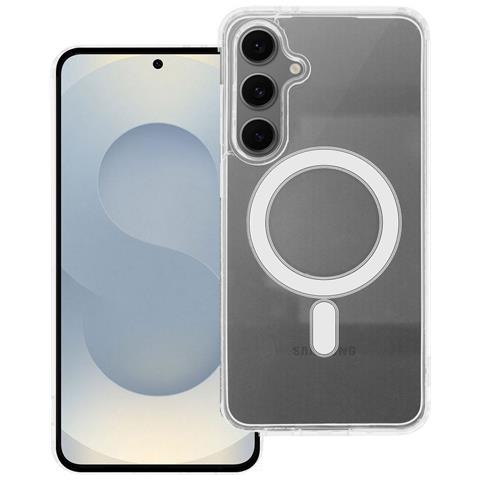 Clear Mag Mid Custodia Tpu Cover Case Compatibile Con Magsafe Per Samsung Galaxy S25 Plus - Foto 1