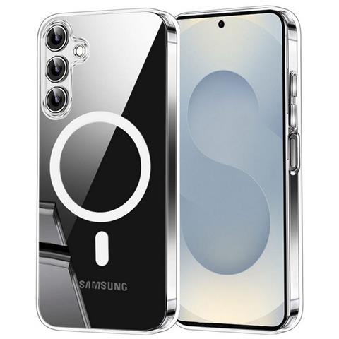 Clear Mag Mid Custodia Tpu Cover Case Compatibile Con Magsafe Per Samsung Galaxy S25 Plus - Foto 5