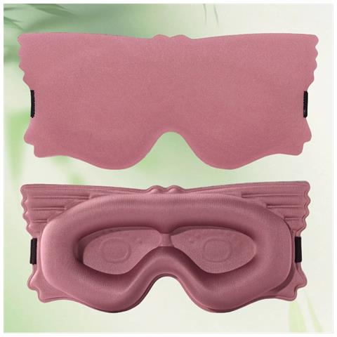 Mascherina Per Dormire Sagomata 3d - Blocco Luce Totale Pink - Foto 2