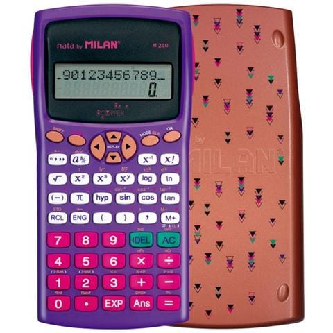 M240 calcolatrice Desktop Calcolatrice scientifica Rame, Viola - Foto 1