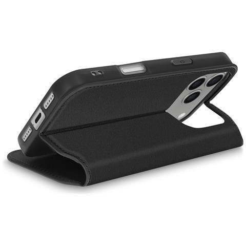 Custodia A Libro Per Iphone 17 Pro Max Con Portacarte E Funzione Supporto - Foto 5