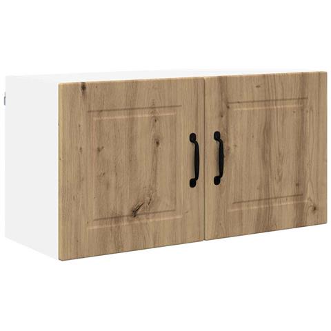 Pensile cucina con porta Rovere artigianale 80 x 31 x 40 cm - Foto 1