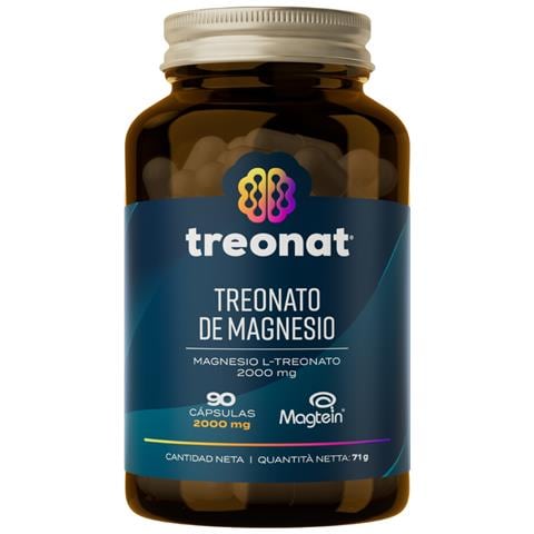 Treonato Di Magnesio – Migliora Memoria, Concentrazione E Sonno – Treonat 90 Capsule, 2.000 Mg - Foto 1