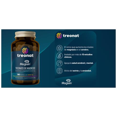 Treonato Di Magnesio – Migliora Memoria, Concentrazione E Sonno – Treonat 90 Capsule, 2.000 Mg - Foto 3